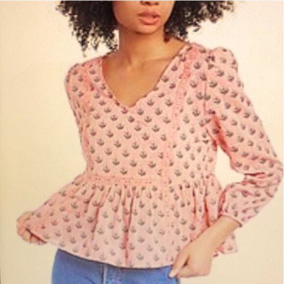 Loft Eyelet Top - Picture 1 of 8